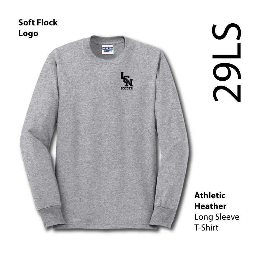 LCN Girls Soccer / Long Sleeve T-shirt / 29LS Flock