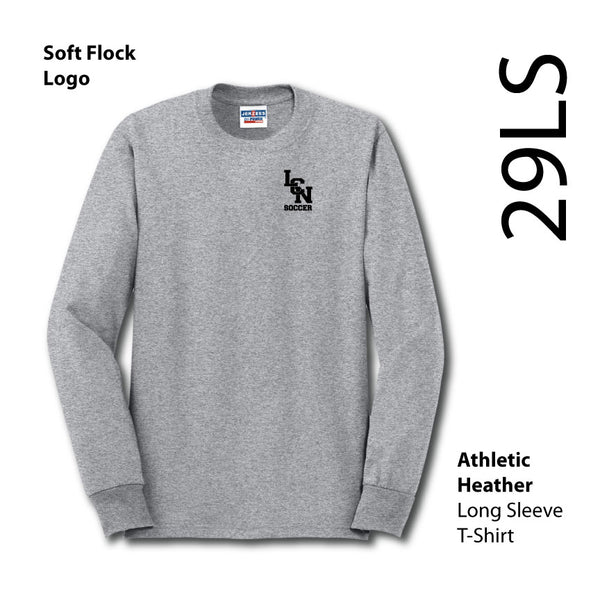 LCN Girls Soccer / Long Sleeve T-shirt / 29LS Flock