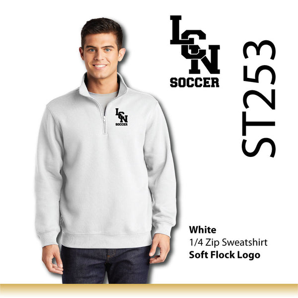 LCN Girls Soccer / Quarter Zip Sweatshirt / ST253