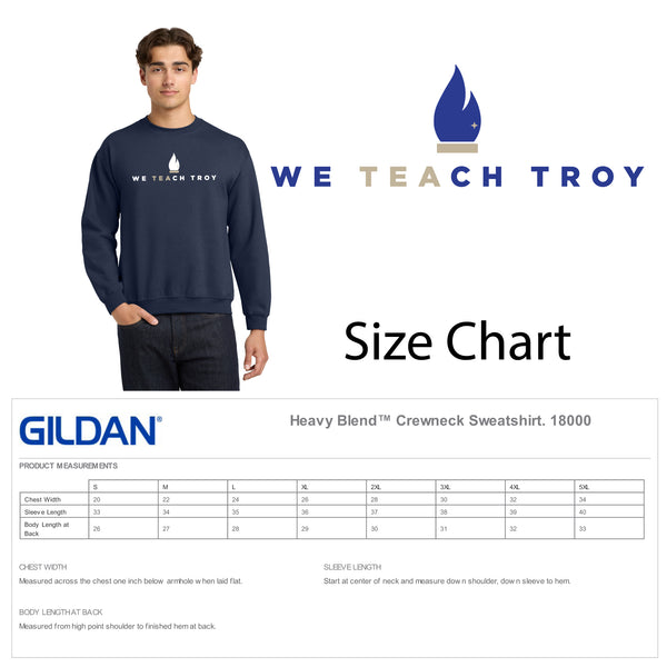 Troy Education Assoc. SPECIAL EDITION Crewneck Sweatshirt 18000 / Navy