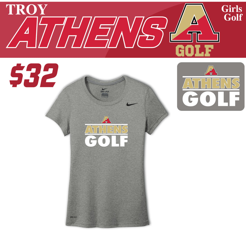 Troy Athens Girls Golf Fall 2023 Nike Ladies Legend Tee