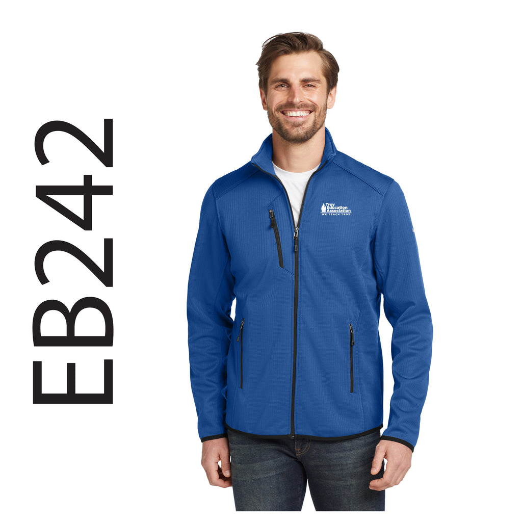 Troy Education Assoc. Eddie Bauer ® Dash Full-Zip Fleece Jacket EB242 / Cobalt Blue