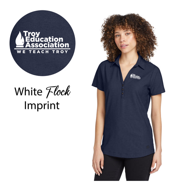 Troy Education Assoc. OGIO® Women's Onyx Polo LOG126 / Navy