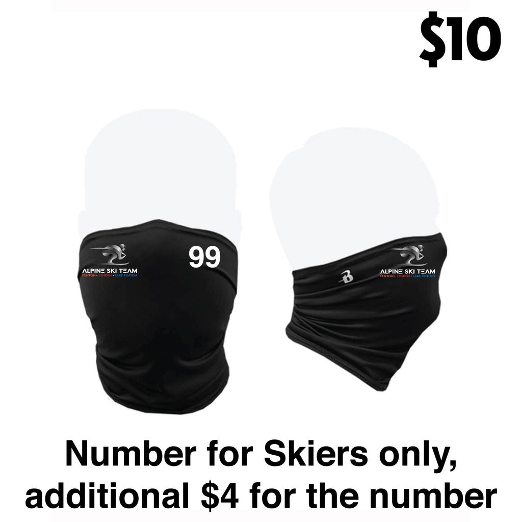 Fenton Ski Team Badger Gaitor Face Mask