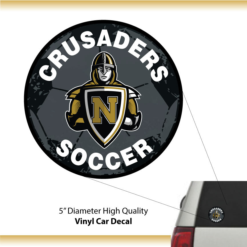 LCN Boys Soccer / High Quality Vinyl Decal 5"