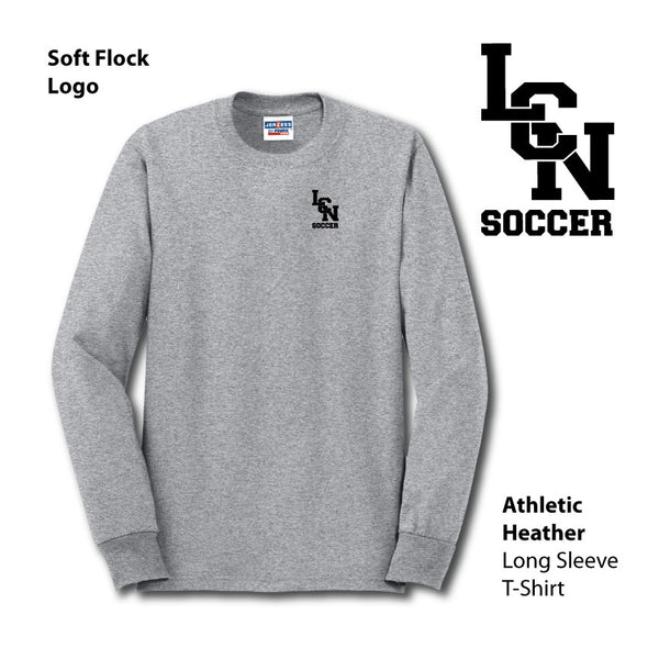 LCN Girls Soccer / Long Sleeve T-shirt / 29LS Flock