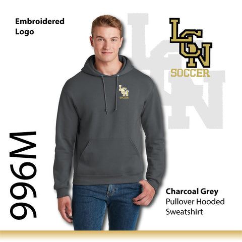 Girls Soccer / Pullover Hooded Sweatshirt / 996M EMB