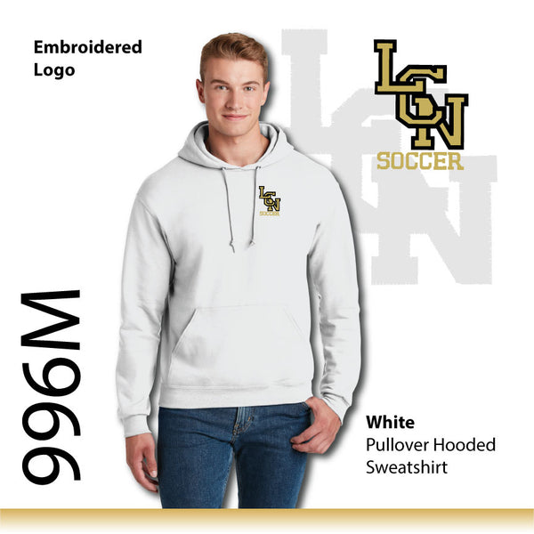 Girls Soccer / Pullover Hooded Sweatshirt / 996M EMB