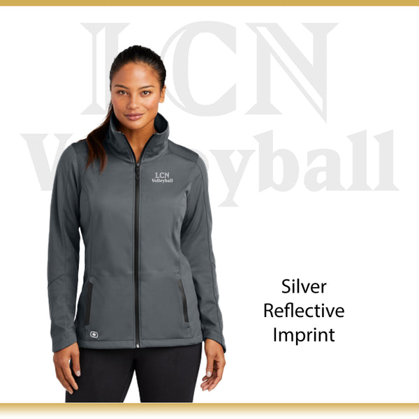 LCN Girls Volleyball / Crux Soft Shell Jacket / Men's Fit OE720 / Women's Fit LOE720