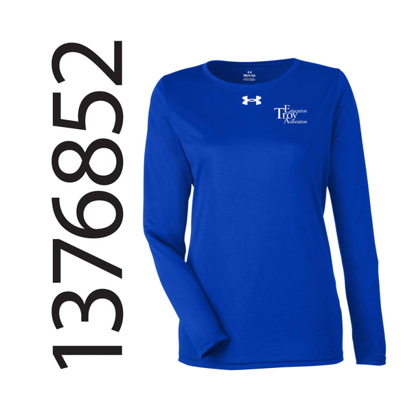 Troy Education Assoc. Under Armour Ladies' Team Tech Long-Sleeve T-Shirt 1376852