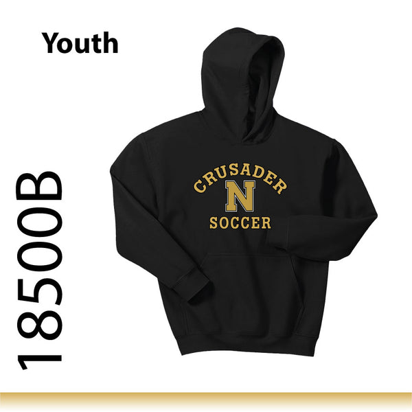 Girls Soccer / YOUTH Pullover Hooded Sweatshirt / 18500B