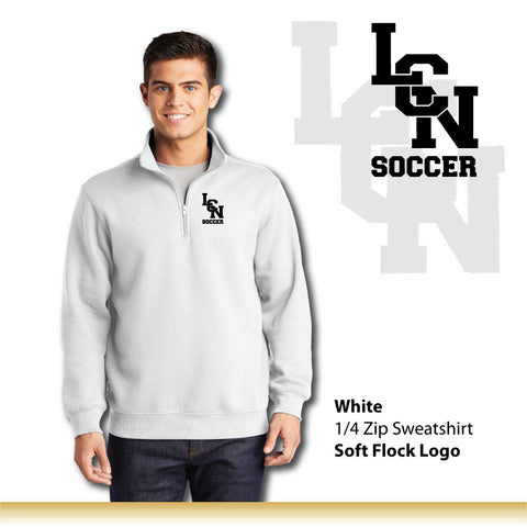 LCN Girls Soccer / Quarter Zip Sweatshirt / ST253