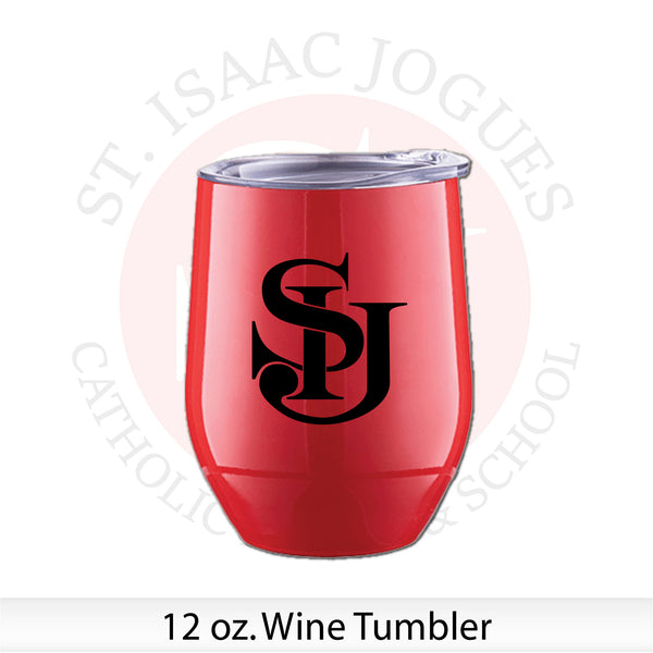 St. Isaac Jogues / 12 oz. Wine Tumbler / SSRED12