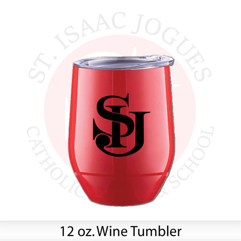 St. Isaac Jogues / 12 oz. Wine Tumbler / SSRED12