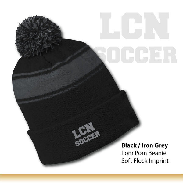 LCN Girls Soccer / Pom Pom Beanie / STC28
