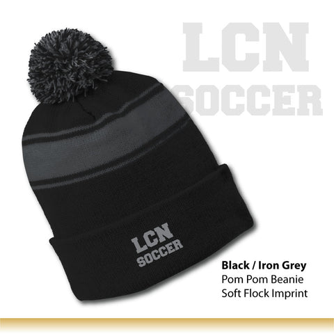 LCN Girls Soccer / Pom Pom Beanie / STC28
