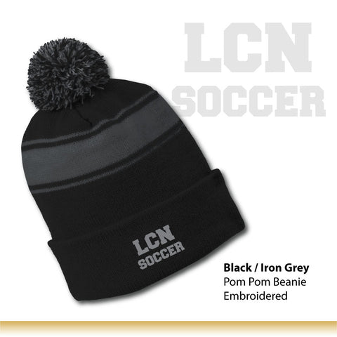 LCN Girls Soccer / Pom Pom Beanie / STC28