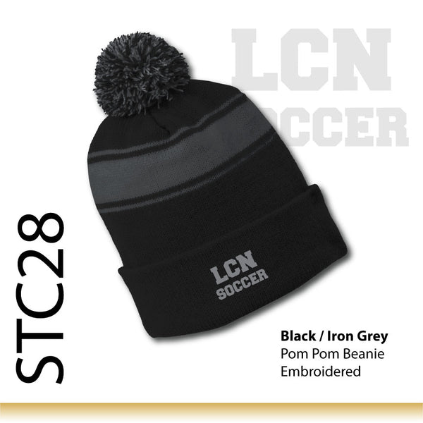 LCN Girls Soccer / Pom Pom Beanie / STC28