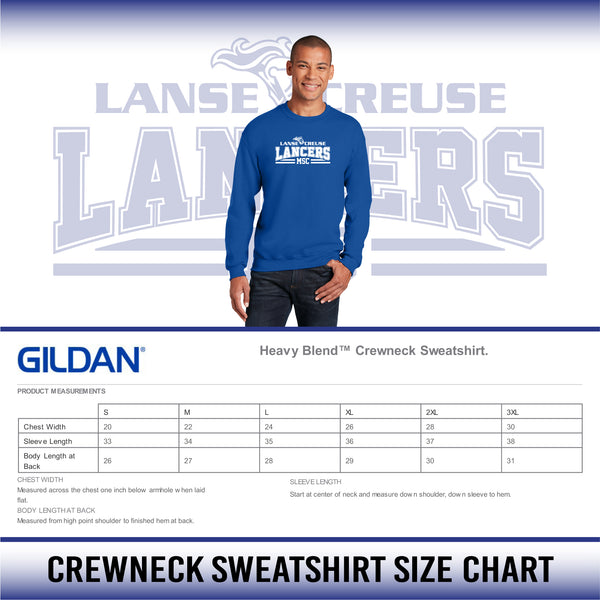 LC Middle School Central CREWNECK SWEATSHIRT