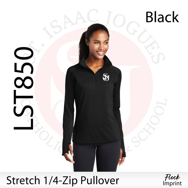 St. Isaac Jogues / Stretch Quarter-Zip Pullover / LST850 / ST850