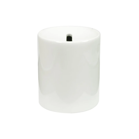 3.7" Cylinder Sublimation Ceramic Piggy Bank