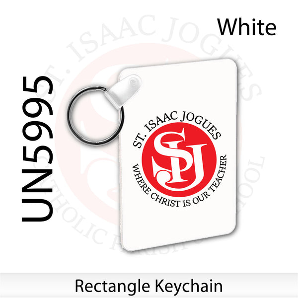 St. Isaac Jogues / Rectangle Keychain / UN5995