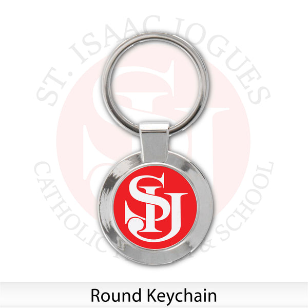 St. Isaac Jogues / Round Keychain / SBL015