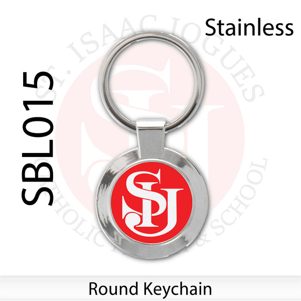 St. Isaac Jogues / Round Keychain / SBL015