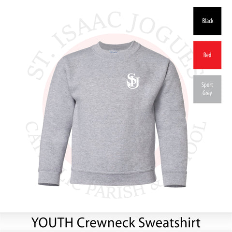 St. Isaac Jogues / YOUTH Crewneck Sweatshirt / 18000B