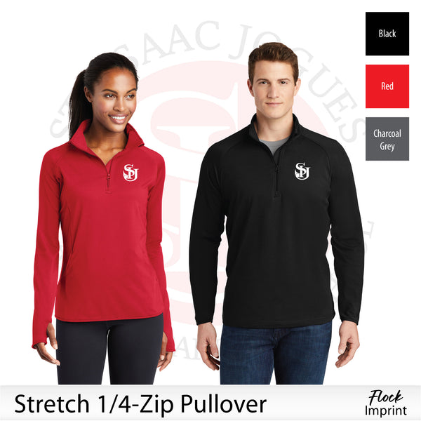 St. Isaac Jogues / Stretch Quarter-Zip Pullover / LST850 / ST850