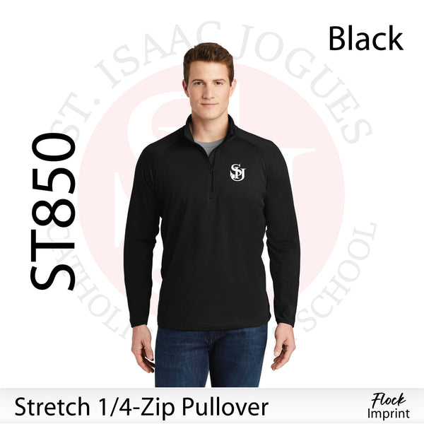 St. Isaac Jogues / Stretch Quarter-Zip Pullover / LST850 / ST850