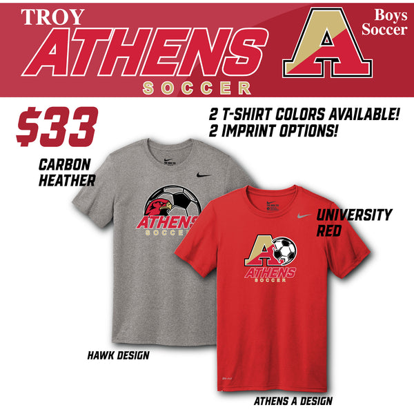 Troy Athens Boys Soccer Fall Nike Legend Tee