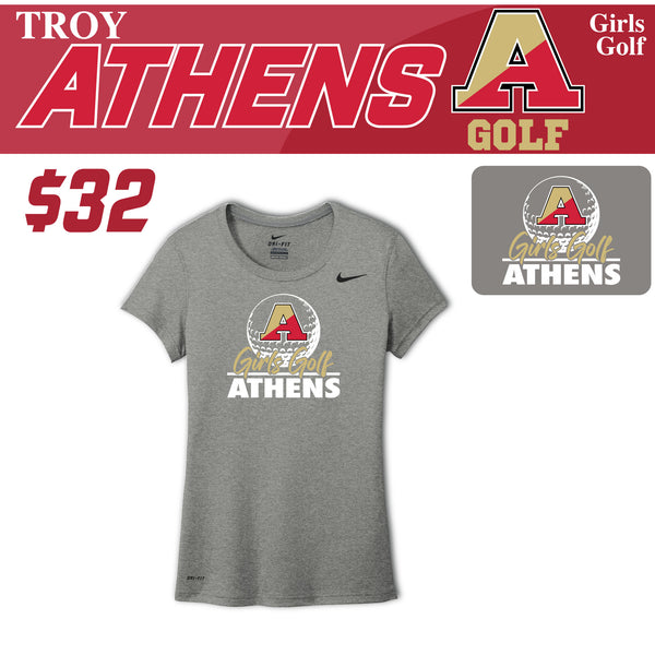 Troy Athens Girls Golf Fall 2023 Nike Ladies Legend Tee