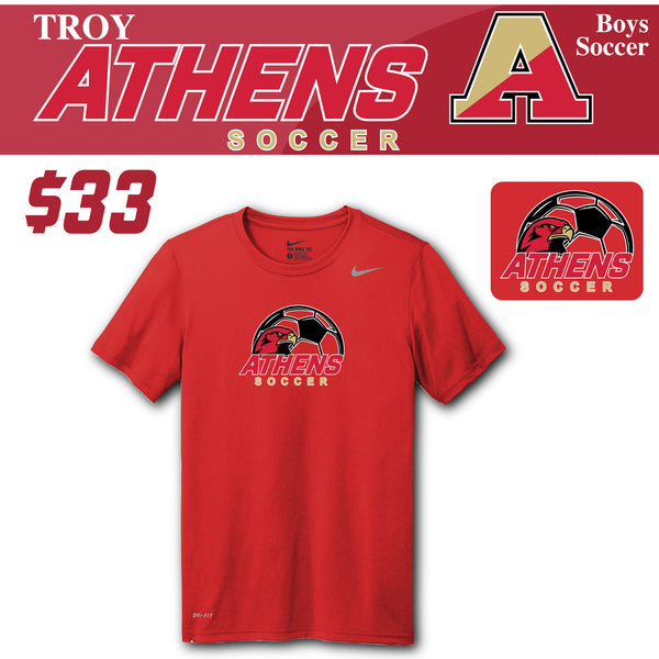 Troy Athens Boys Soccer Fall Nike Legend Tee