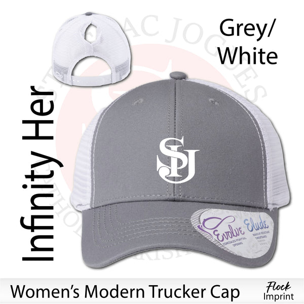 St. Isaac Jogues / Women's Modern Trucker Cap / Infinity Her