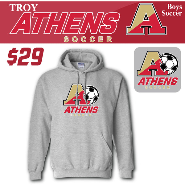 Troy Athens Boys Soccer Fall Gildan - Heavy Blend Hooded Sweatshirt