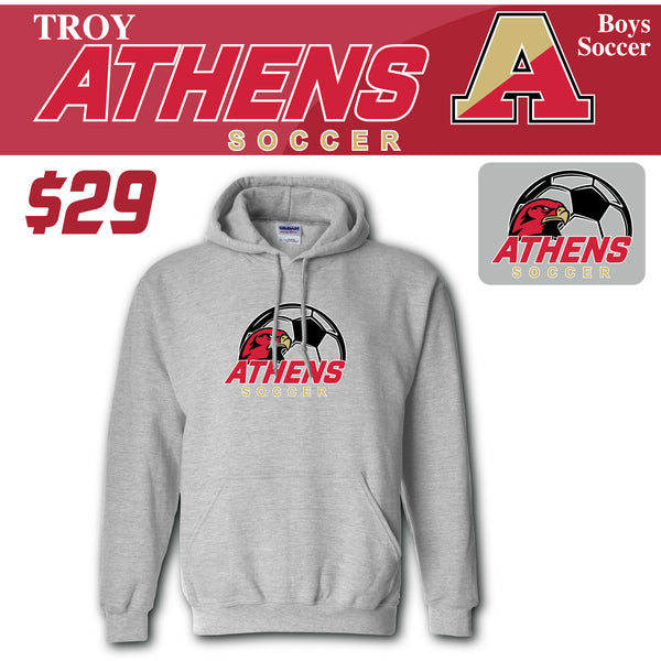 Troy Athens Boys Soccer Fall Gildan - Heavy Blend Hooded Sweatshirt