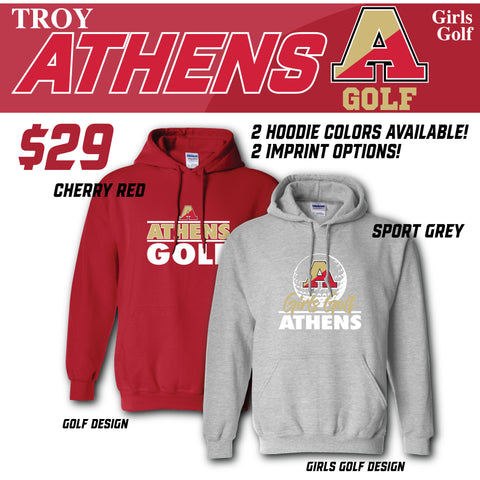 Troy Athens Girls Golf Fall 2023 Gildan - Heavy Blend Hooded Sweatshirt