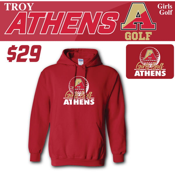 Troy Athens Girls Golf Fall 2023 Gildan - Heavy Blend Hooded Sweatshirt