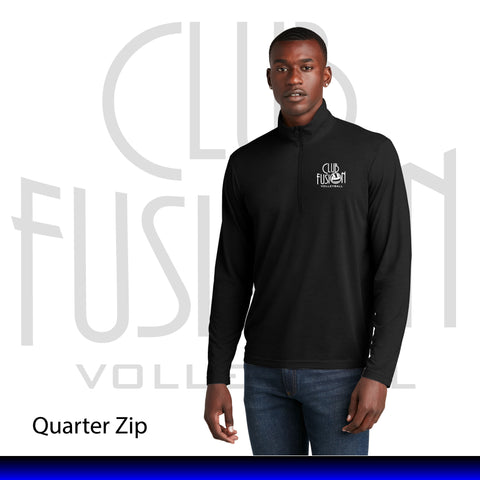 Club Fusion Volleyball Quarter-Zip ST407