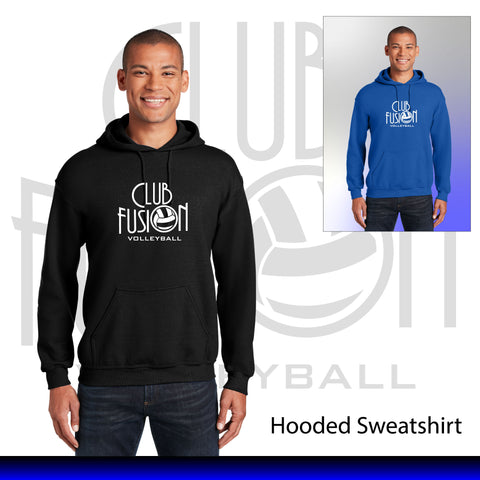 Club Fusion Volleyball Hooded Pullover Sweatshirt 18500/18500B