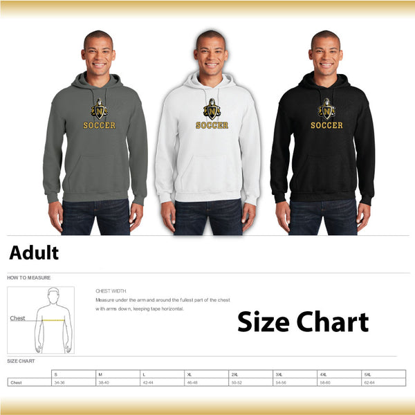 LCN Boys Soccer / Hooded Pullover Sweatshirt / 18500