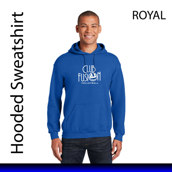 Club Fusion Volleyball Hooded Pullover Sweatshirt 18500/18500B