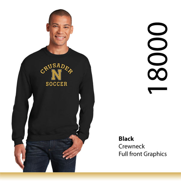 LCN Girls Soccer / Crewneck Sweatshirt / 18000