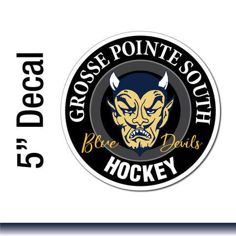 GPS Girls Ice Hockey / 5in High Quality Vinyl Decal