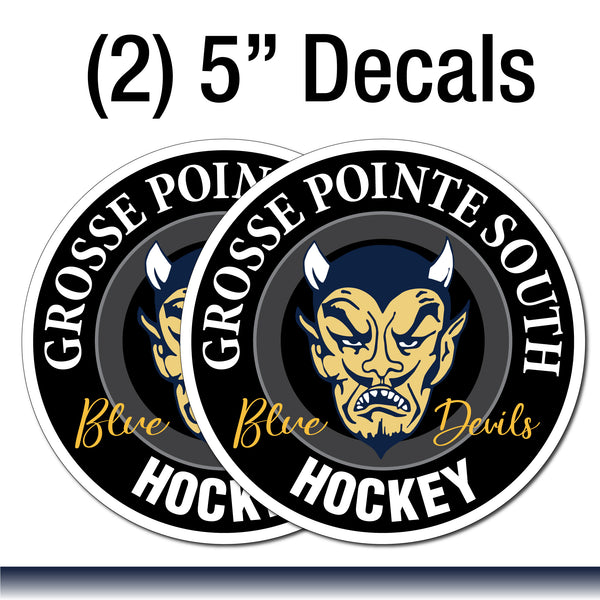 GPS Girls Ice Hockey / 5in High Quality Vinyl Decal