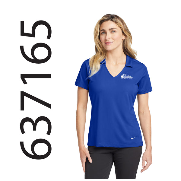 Troy Education Assoc. Nike Women's Dri-Fit Mesh Polo 637165