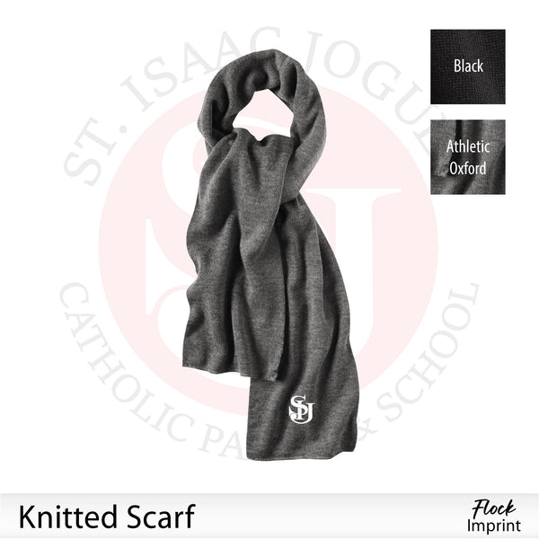 St. Isaac Jogues / Knitted Scarf / KS01