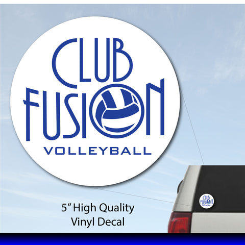 Club Fusion Volleyball Decal