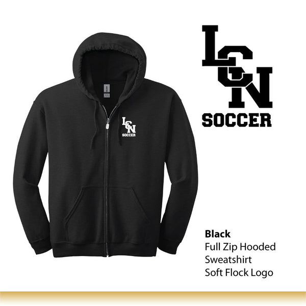 LCN Girls Soccer / Full-Zip Hooded Sweatshirt / 18600